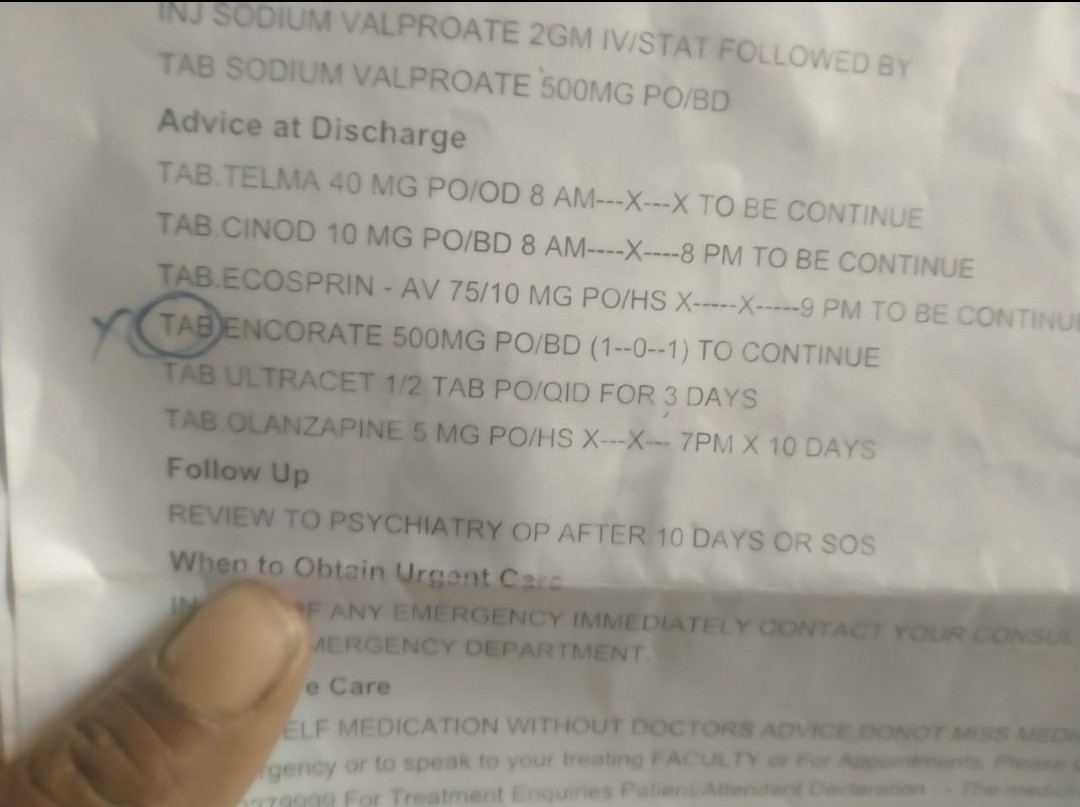 65F Patient PaJR local group Abnormal behaviour and movement 6 mths Telangana PaJR