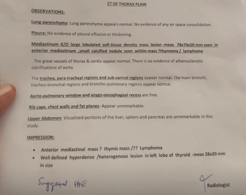 60F Retrosternal Goitre, DM2 10yrs, Metabolic Syn Telangana PaJR